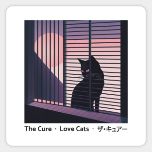 ザ・キュアー The Cure .. Love Cats Magnet